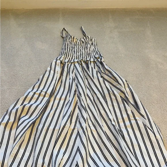Ralph Lauren Black and White Striped Dress - Picture 6 of 12